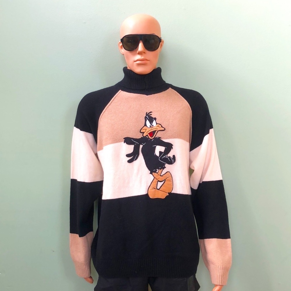 Iceberg Men's Daffy Duck Turtleneck Sweater XXXL